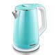 2 L Electric Tea Kettle, Electric Kettle 1500 W Fast Boil Kettle, Auto Shut-Off & Boil Dry Protection,Large Spout Retro Kettle for Easy Filling and Pouring, Automatic Shut-Off, Cordless,Blu Full moon