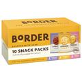 Border Biscuits Snack Packs - Includes 3 Biscuit Varieties - Chocolate Cookies, Butterscotch Crunch, Viennese Whirls Twin Cookies Crafted with Care 260g Classic Snacks Pack of 6