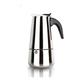 BAFFII Stainless Steel 100ML 200ML 300ML 400ML Moka Coffee Maker Pot Mocha Espresso Latte Stovetop Filter Coffee Pots Percolator Tools Coffee Machines (Color : 200ml)