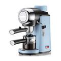 Espresso Coffee Machine Semi-automatic 800W Coffee Maker Moka Milk Frother gusto coffee cappuccino Coffee Machines (Color : Blue, Size : EU)