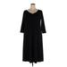 H&M Casual Dress - Midi: Black Dresses - Women's Size 2X