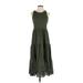 J.Crew Casual Dress - DropWaist: Green Dresses - Women's Size Small