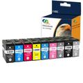 OGOUGUAN CAIDI 9 Colours P800 Ink Cartridges T8501 T8502 T8503 T8504 T8505 T8506 T8507 T8508 T8509 80 ML Compatible with T850 Ink Surecolor sc-p800 (T800) Printers 501-t 8509)