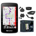 Bryton Rider S800 Sensor Bundle 3.4" Color Touchscreen GPS Bike/Cycling Computer Offline UK & EU Map with Navigation