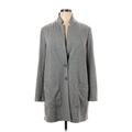 Ann Taylor LOFT Outlet Jacket: Gray Marled Jackets & Outerwear - Women's Size X-Large