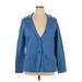 Lands' End Jacket: Blue Jackets & Outerwear - Women's Size X-Large