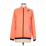 Asics Track Jacket: Orange Jackets & Outerwear - Women's Size Medium