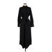 Express Casual Dress - Shirtdress: Black Dresses - New - Women's Size Medium