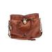 MICHAEL Michael Kors Leather Satchel: Brown Bags