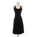 LA Made Casual Dress - Midi: Black Dresses - Women's Size X-Small