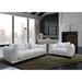 Latitude Run® Halimah Teddy Bear Fabric Sofa & Oversize Chair Set In Brown in White | 30 H x 82 W in | Wayfair Living Room Sets
