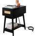 Latitude Run® Molique Nightstand, Rattan | Wayfair A49AA994E4E0489CAF0BDD4C0BEEE580