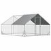 Tucker Murphy Pet™ Elliemarie Chicken Coop w/ Chicken Run For Up To 8 Chickens Metal | 78.75 H x 118 W x 157.5 D in | Wayfair