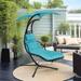 Latitude Run® Rilana Metal Outdoor Lounge Chair | 82.68 H x 43.31 W x 72.83 D in | Wayfair 3257FF84630A48349CEF801CFAFBBA62