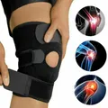 Genouillère de soutien des jambes pour le sport protection ronde genouillère de compression des