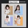 4/set KPOP IVE Jang Won Young Album HapaKristin pupille Card 5.0 LOMO Card WONYOUNG Girl Gift