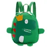 Cute Kids Kindergarten School Bag 3D Cartoon Dinosaur Mini zaino New Baby Boy Girl School Bag Green