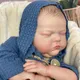 50cm tessa bebé wieder geborene Puppen 3d gemalt lebensechte neugeborene Baby puppe Spielzeug für