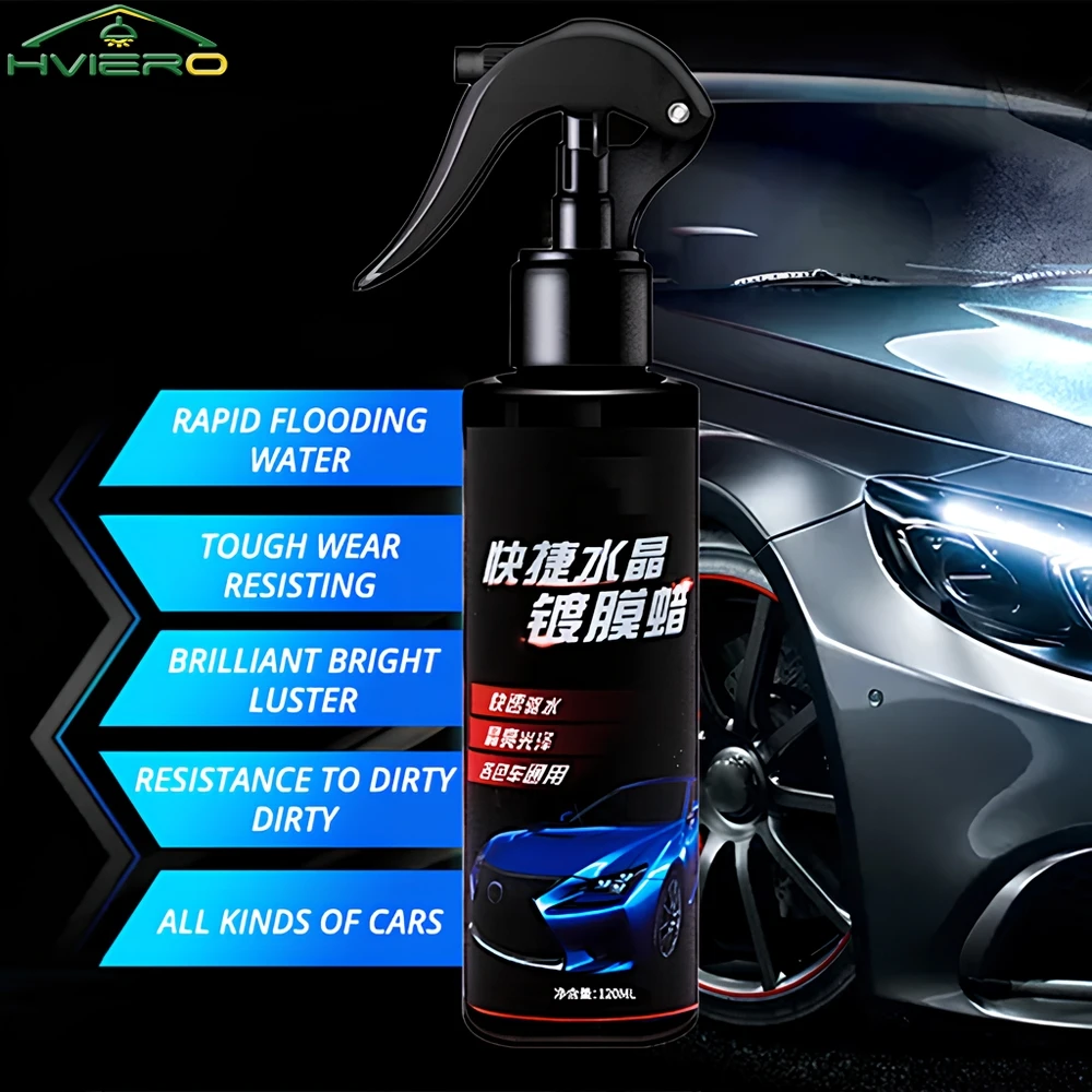Keramik-Autobeschichtung, Pflege, Polieren, Kristallbeschichtung, Sprühdichtmittel, Nano-Hydrophobic-Mantel, flüssiges Wachsschutz, Reinigung, Glanz Image
