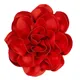 Übergroße Brosche Pin für Frauen Rose Blume Broschen Anstecknadeln zarte elegante Seide Kleidung