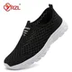 YRZL-Baskets de course à lacets pour hommes chaussures de tennis respirantes chaussures de jogging