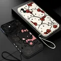 Coque de téléphone mignonne Hello Kitty coque pour Samsung Galaxy S23 S22 S21 S20 Ultra Plus FE S10