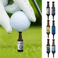 Ausili per l'allenamento creativo ABS forma di bottiglia di birra Golf Tees pratica gioco Ball Tees