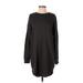 Gap Casual Dress - Sweater Dress: Black Dresses - New - Women's Size Small