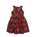 Bonnie Jean Special Occasion Dress: Red Grid Skirts & Dresses - Kids Girl's Size 14