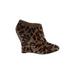 Nine West Ankle Boots: Brown Leopard Print Shoes - Women's Size 9