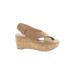 CL by Laundry Wedges: Tan Shoes - Women's Size 6 1/2