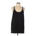 H&M Active Tank Top: Black Activewear - Women's Size Large