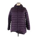 Eddie Bauer Snow Jacket: Purple Activewear - Women's Size 2X-Large