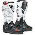 Sidi Crossfire 3 SRS Motocross Boots, black-white, Size 47