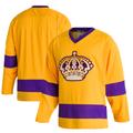 Maillot vierge authentique pour hommes des Los Angeles Kings Team Classics adidas doré