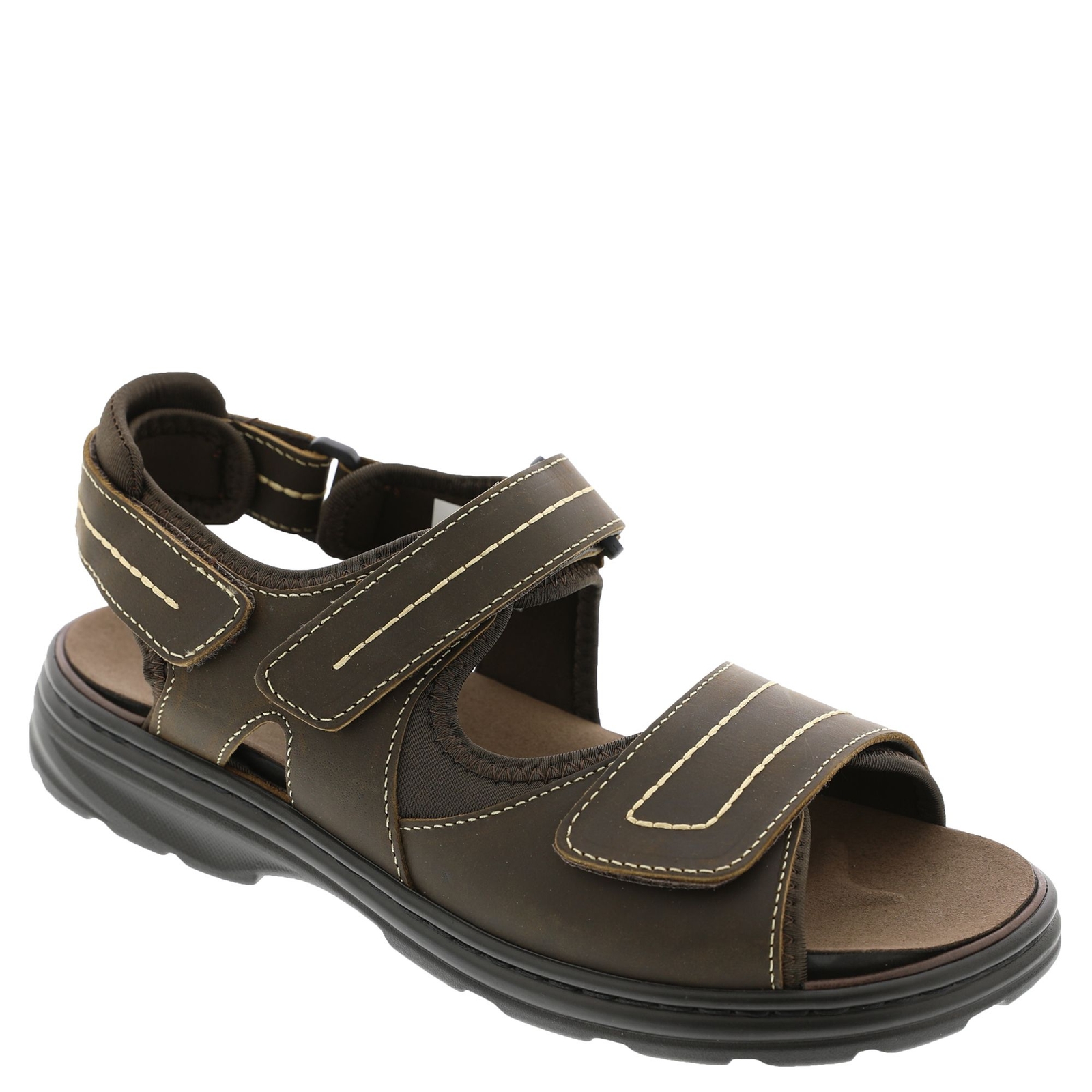 Propet Hudson - Mens 14 Brown Sandal X