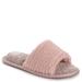 MUK LUKS Sariah Faux Shearling Slipper - Womens S Size 5-6 Pink Sandal Medium