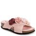 MUK LUKS Penelope Sandal - Womens 7 Pink Sandal Medium