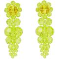 Green Small Cluster Drip Earrings - Yellow - Simone Rocha Earrings