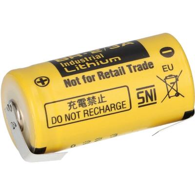 Panasonic - Lithium Batterie BR-2/3A 3V 1200mAh br 2/3A U-Lötfahne Image