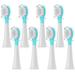 Kids Replacement Toothbrush Head DNF2 for 3-7 Years Old with Philips Sonicare Kids Electric Toothbrush HX6321 HX6340 HX6032/94 HX6321 HX6042 8 Pack Soft Brush Replacement Heads Blue