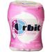 Orbit Bubble Gum Cups Bubble Mint 55 pieces bottle 2.7 Ounce (Pack of 6)