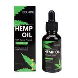 Hemp Oil for Pain Relief and Inflammation - Help Joint Health Anxiety Stress Sleep Mood Relaxation Focus - Hemp Seed Oil Extract