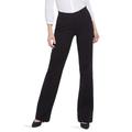 Pull-on Flare Leg Ponte Knit Trousers