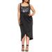 Sequin Bodice Midi Dress