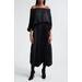 A. L.c. Sienna Pleated Off The Shoulder Maxi Dress