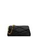 Quilted Faux Leather Shoulder Bag