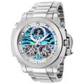 Renewed Invicta Reserve Man of War Automatic Men's Watch w/ Abalone Dial - 48mm Steel (AIC-36016)