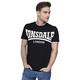 Lonsdale Herren Langarmshirt T-Shirt York schwarz (schwarz) Small