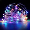 Holiday Lights DC 5M Fairy Lights 12V 1A Adapter ChristmasNew YearWedding Decoration Lights Led Strings